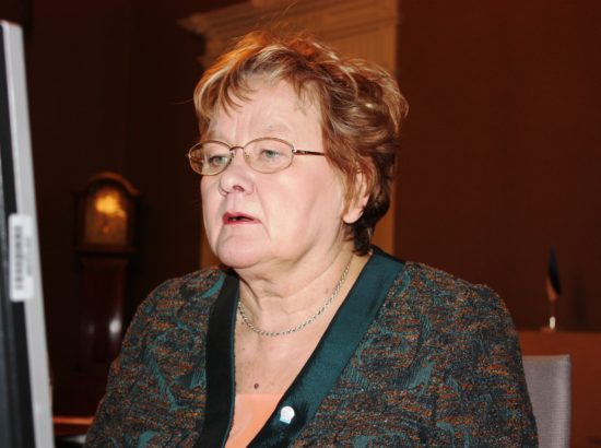 Riigikogu esimees Ene Ergma